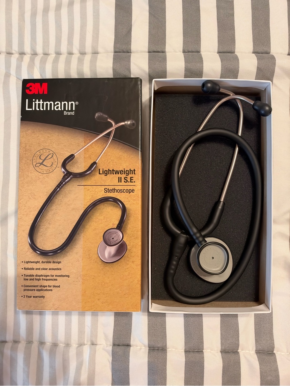 3M Littmann Lightweight II S.E. Stethoscope - Black